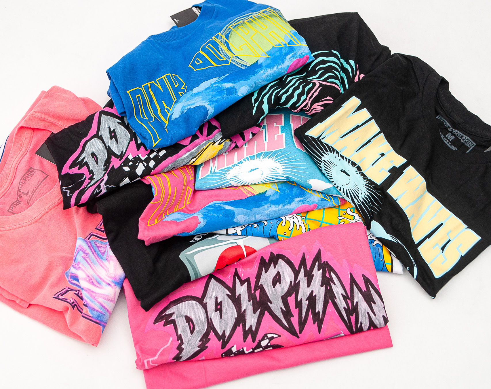 Triko Pink Dolphin Water Color Sunshine Pink