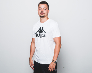 Triko Kappa Authentic Estessi White
