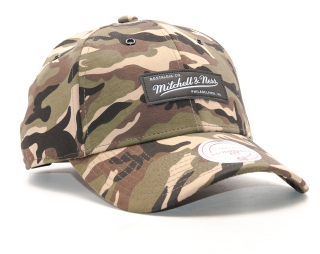 Kšiltovka Mitchell & Ness Stance Stretchfit Green Camo Snapback