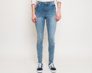 Dámské Kalhoty Cheap Monday High Skin Nemesis Blue
