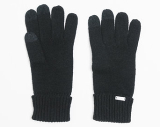 Zimní vlněné Rukavice Coal The Woods Glove Black