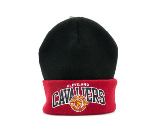 Kulich Mitchell & Ness Arched Cuff Knit Cleveland Cavaliers Black/Burgundy