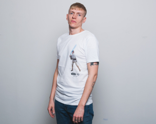 Triko HYPE STAR WARS Light Side White