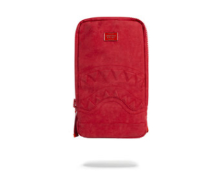 Batoh Na Notebook Sprayground Red Suede Shark Smartpack červený objem 6,7L