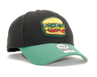 Kšiltovka 47 Brand Albuquerque Isotopes Two Tone MVP Black/Green Snapback