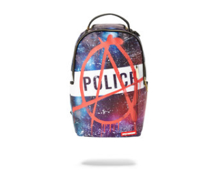 Sprayground Batoh Anarchy černý objem 20,7L