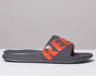 Pantofle pánské REEF One Slide Grey/Orange