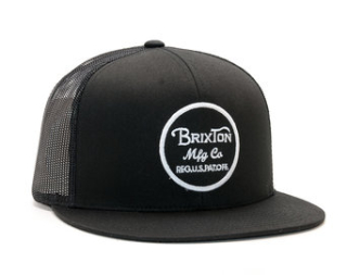 Kšiltovka BRIXTON Wheeler Black Snapback