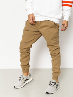 Kalhoty Diamante Wear Rm Jogger béžové