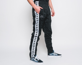 Tepláky Kappa Banda Astoria Snaps Slim Black/White 303KUE0 AE2