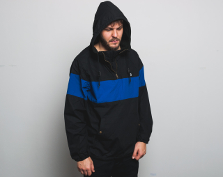 Bunda pánská HUF Explorer-1 Anorak Jacket Black