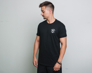 Triko Good Worth Cocktail Club Tee Black