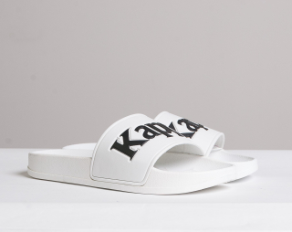 Pantofle pánské Kappa Banda Adam 9 White/Black/Grey