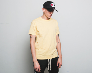 Triko Champion Crewneck T-Shirt Yellow 209785-PHA