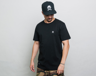 Triko Cayler & Sons PA Small Icon Tee Black/White