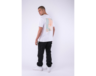 Triko Cayler & Sons Barell Roll Semi Box Tee White/Pale Mint
