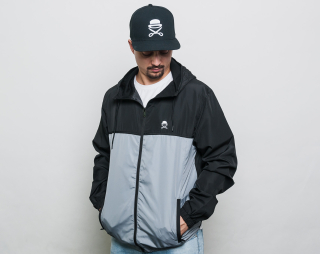 Bunda pánská Cayler & Sons PA Small Icon Windbreaker Black/Grey