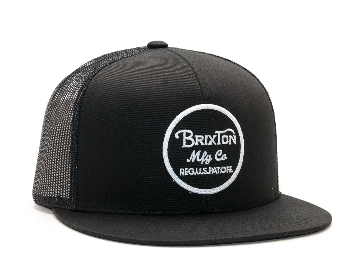 Kšiltovka BRIXTON Wheeler Black Snapback