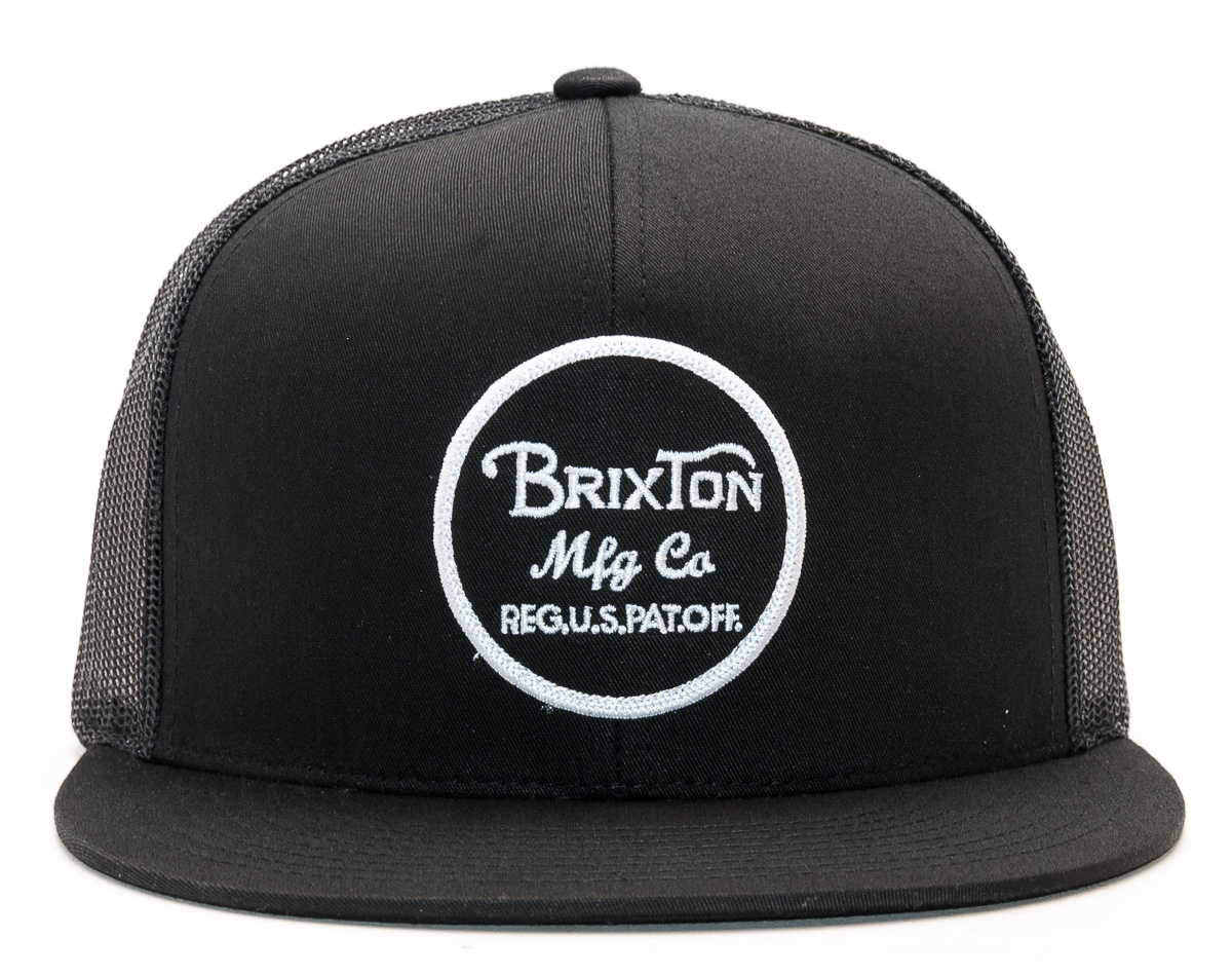 Kšiltovka BRIXTON Wheeler Black Snapback