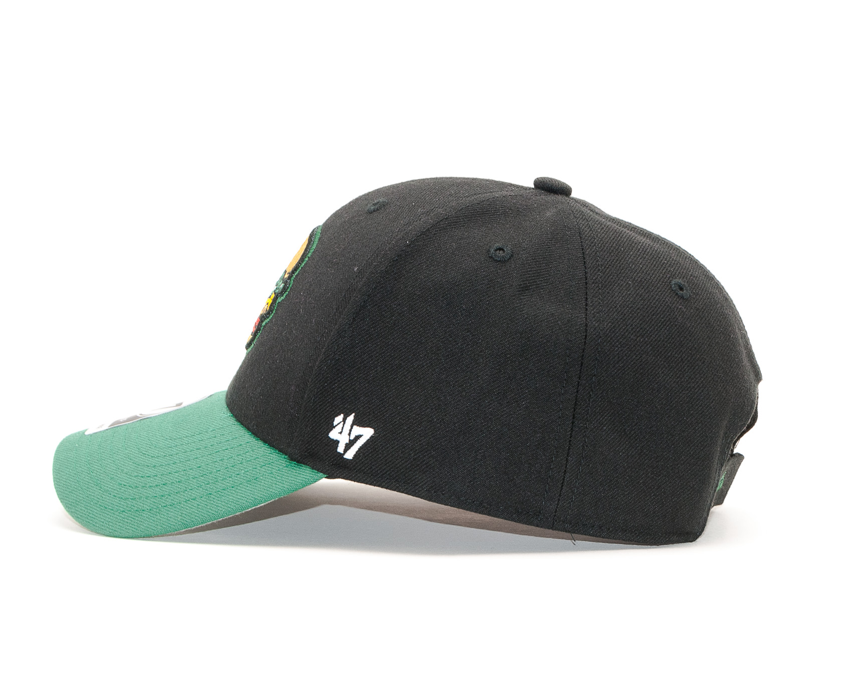 Kšiltovka 47 Brand Albuquerque Isotopes Two Tone MVP Black/Green Snapback