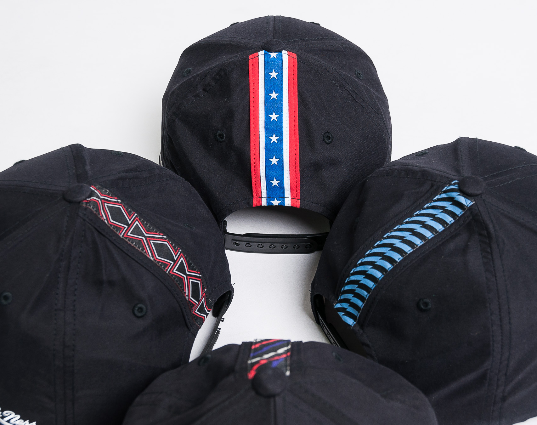 Kšiltovka Mitchell & Ness Chicago Bulls Taped Black Snapback