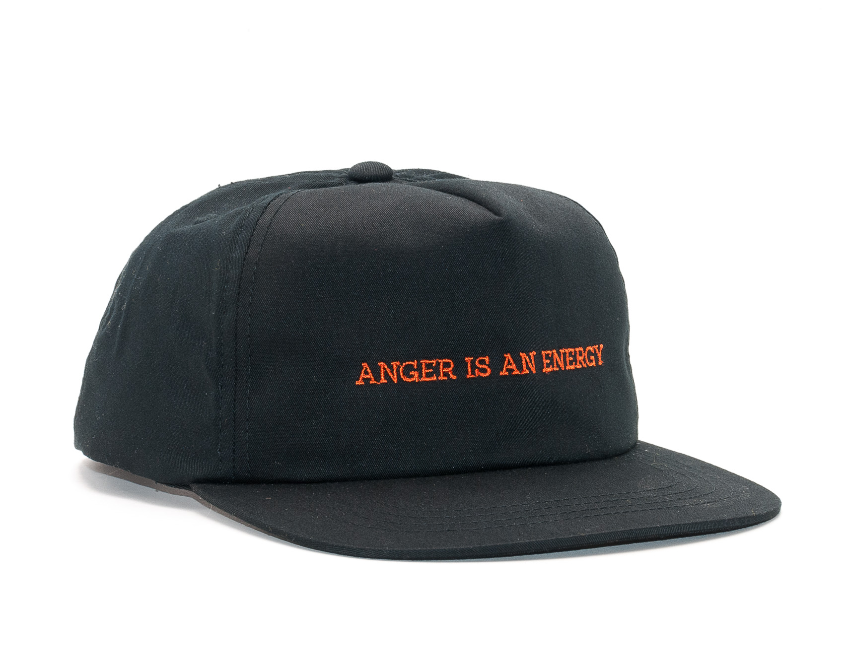 Kšiltovka Pleasures Anger Hat Black Snapback