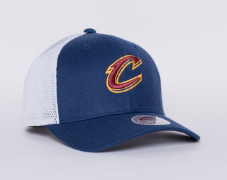 Kšiltovka Mitchell & Ness Mesh Flex Trucker Cleveland Cavaliers Navy