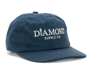 Kšiltovka Diamond Supply Co. Mayfair Unconstructed Navy Strapback