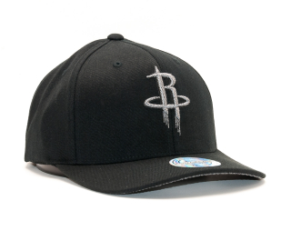 Kšiltovka Mitchell & Ness Melange Logo Houston Rockets Black Snapback