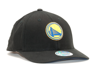 Kšiltovka Mitchell & Ness NBA Biowashed Zig Zag 110 SB Golden State Warrirors Black Snapback