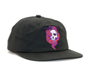 Kšiltovka Diamond Supply Co. Venom Unstructured Black Snapback