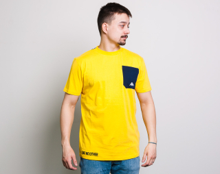 Triko Kappa Authentic Baias Yellow/BlueMar/White