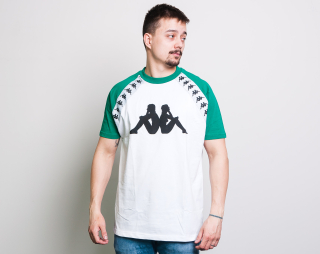 Triko Kappa Banda Bardi White/Green